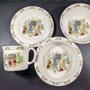 Bunnykins by Royal Doulton - 4 piece Bone China Set